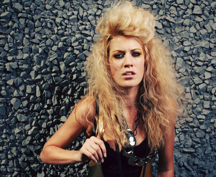 Image of a Jersey Girl with big hair