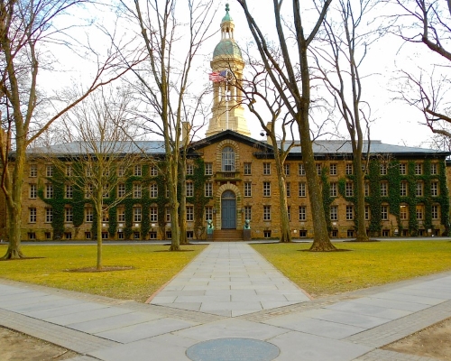 Image of Building at Princeton University from a Tour of the Campus NJ